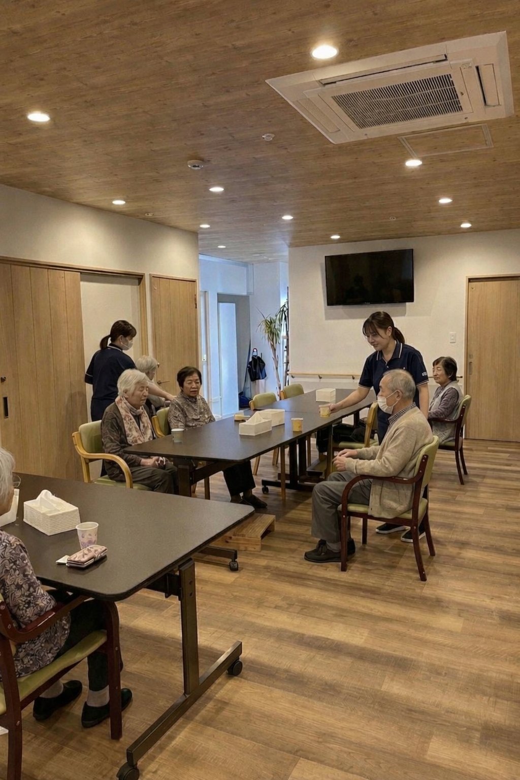 デイサービス ハーベストの日中の様子
